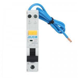 JCR1-40 Single Module Mini RCBO with Switched Live and Neutral 6kA