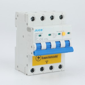 JCB2LE-80M 4P 4 Pole RCBO 6kA