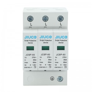 JCSP-60 Surge Arrestor 30/60kA Surge protection Device