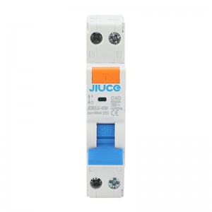 JCB2LE-40M 1P+N mini RCBO single Module 18mm 6kA