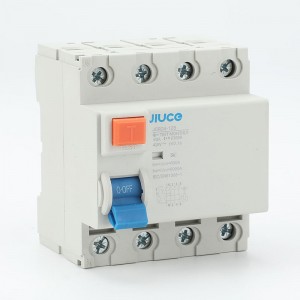 JCRD4-125 4 Pole RCD residual current circuit breaker Type AC or Type A RCCB