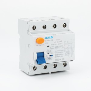 JCRB4-100 4 Pole B Type RCD/RCCB residual current circuit breaker