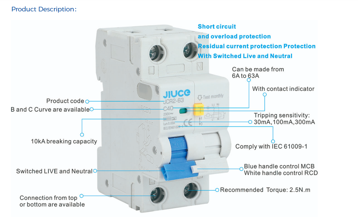 News - The Importance of Understanding 2-Pole RCBOs: Residual Current ...